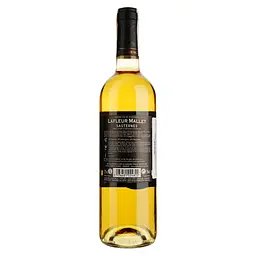 Вино Cheval Quancard Lafleur Mallet Sauternes AOC, біле, солодке, 13,5%, 0,75 л - мініатюра 2