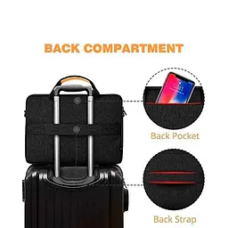 Сумка для ноутбука WiWU Pioneer Pro 15.6″ Чорний (771459) - мініатюра 5