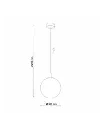 Підвісний світильник TK Lighting 4610 Cadix G9 1x6W IP20 - мініатюра 3
