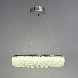 Люстра LED кільце з кришталем Linisoln 7903-500 80W, 50 см, 12-16 м2 - мініатюра 6