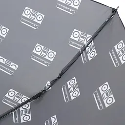 Жіноча складана парасолька повний автомат Art Rain 100 см чорна - мініатюра 5