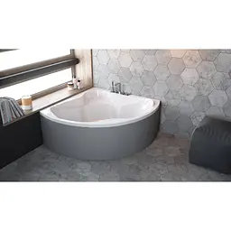 Ванна акрилова Radaway Keria 149,5x149,5 + ніжки (WA1-37-150x150U) - мініатюра 3