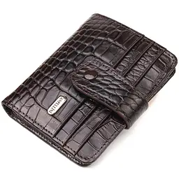 Чоловічий шкіряний гаманець Canpellini 10,6х9х1 см acs0025044