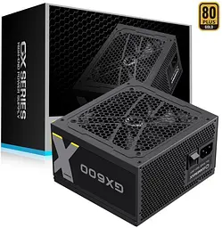 Блок живлення GameMax 600W 80 Gold 80+ Gold (GX-600) Black - мініатюра 4
