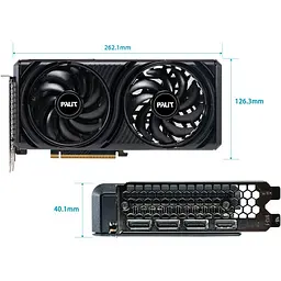 Відеокарта Palit GeForce RTX 5060 Infinity 2 OC (NE75060V19P1-GB2063L) UA [154530] - мініатюра 11