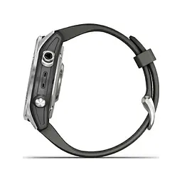 Смарт-годинник Garmin Fenix ​​7S Silver with Graphite Band (010-02539-00/01) - мініатюра 4