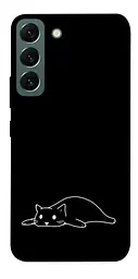 TPU чохол Demsky Lazy cat для Samsung Galaxy S22