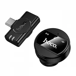 Мікрофон петличний бездротовий Hoco L21 2.4G, Type-C, ENC, акумулятор 80 мАг, 10–15 м - мініатюра 4