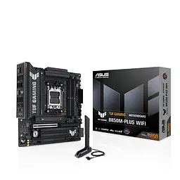 Материнcька плата TUF GAMING B850M-PLUS WIFI7 sAM5 B850 4xDDR5 M.2 HDMI DP Wi-Fi BT mATX Asus teh0018943 - мініатюра 10