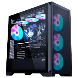 Корпус SAMA 4502 без БЖ Black - мініатюра 2