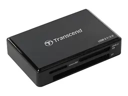 Мультипортовий адаптер Transcend USB 3.1 RDF9K UHS-II Black R260/W190MB/s (TS-RDF9K2) - мініатюра 2