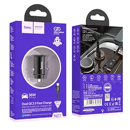 Автомобільне зарядне пристрій 36W QC3.0 XPRO NZ1 (37369-01_224) - мініатюра 5