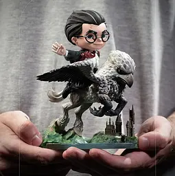 Фігурка Гаррі Поттер і Клювокрил Harry Potter and Buckbeak 15.5 см WST HPAB - мініатюра 3