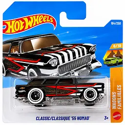 Базова машинка Hot Wheels Wagons Classic 55 Nomad різнобарвна (5785) JJK10-N522