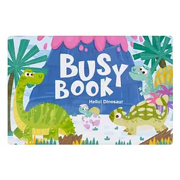 М'яка розвиваюча іграшка-книжечка "Busybook" Bambi YB-501-502-503-1