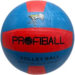 М'яч волейбольний Bambi "Profiball" VA 0016(Blue-Red) розмір №5