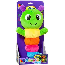 М'яка інтерактивна іграшка-нічник Gusy Luz Friends Wormy, Molto (23530) Molto art23530 - мініатюра 1
