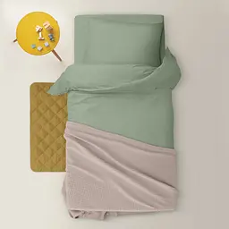 Плед-покривало Cosas Waffle Weave Biscuit 75х95 см (Blanket_07Biscuit_WaffleWeave_75x95) - мініатюра 2