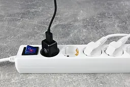 Фільтр мережі 2E-U05ESM3W 5XSchuko з вимикачем 3G 1.0 мм 3 м білий - мініатюра 8