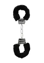 Наручники Ouch! Handcuffs Furry (чорний)