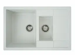 Кухонна мийка VALESO 7850W TOSKANA матова Біла в крапку (SP000047756)
