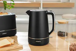 Електрочайник Ardesto Timeless Elegance Otter 1.7 л чорний матовий (EKL-450B) - мініатюра 13