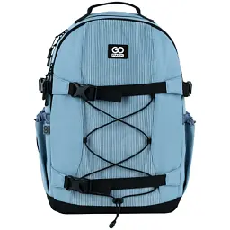Рюкзак шкільний GoPack Education Teens 186 блакитний (GO25-186L-2) - мініатюра 3