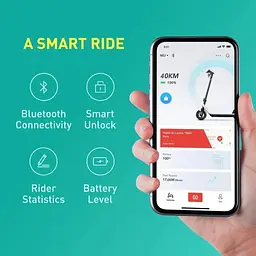 Електросамокат Scooter Niu Kick Scooter KQi2 Pro сірий - мініатюра 7
