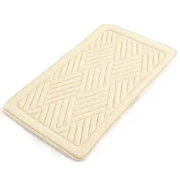 Килимок для ванної і туалету Lovely Svi м’який, абсорбуючий, нековзний 50 x 80 x 1.5 см Бежевий (2565057)