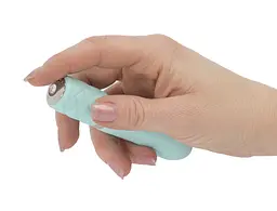 Розкішний вібратор PILLOW TALK - Flirty Teal з кристалом Swarovski, гнучка головка - мініатюра 5