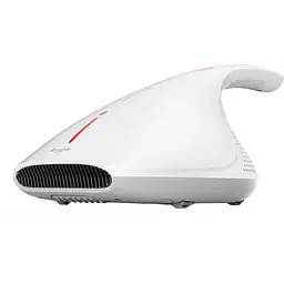Ручний пилосос Xiaomi Deerma Mites Vacuum Cleaner білий + перехідник на EU розетку