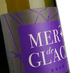 Вино ігристе Mer de Glace Rose рожеве брют 0.75 л - мініатюра 3