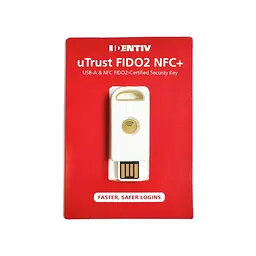 Апаратний ключ Identiv uTrust FIDO2 NFC Security Key Type-A, FIDO / FIDO2 / U2F / WebAuthn (B08BVYJ67J) - мініатюра 2