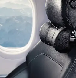 Автомобільна подушка підголівник Baseus First Class Car Headrest Black CRTZ01-01 Чорна - мініатюра 6