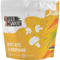Набір: кус-кус з овочами Food Mission 100 г + юшка грибна Food Mission 35 г - мініатюра 2