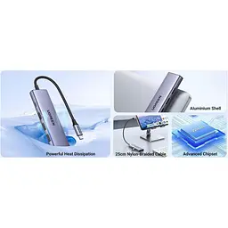USB-хаб Ugreen CM511 5in1 [15597] [152544] - мініатюра 4