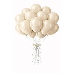 Надувні кульки набір 100 шт. HTOP Balloons Party 12 дюймів товари для свята дня народження Ніжно-Бежевий
