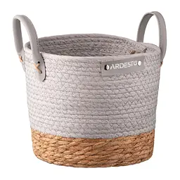 Кошик Ardesto Minimalism сірий 23 х 23 х 19 см (ARHC2506RG)