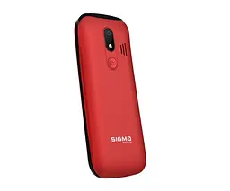 Телефон кнопковий Sigma mobile Comfort 50 Optima Type-C червоний (4827798122327) - мініатюра 4