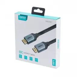 Кабель мультимедійний HDMI M to HDMI M 2.0m V2.1 8K60Hz HDR10 HLG Choetech (XHH01-BK) - мініатюра 10