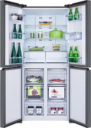 Холодильник Multy Doors TCL RP466CXF0 185х84х68см 4 дв. Х- 297 л М- 169 л A+ NF льдогенератор нержавіюча сталь (RP466CXF0) - мініатюра 8