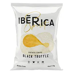 Чипси Iberica зі смаком чорного трюфеля 115 г 