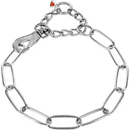 Нашийник для собак Sprenger Extra Long Link широка ланка 4мм, сталь