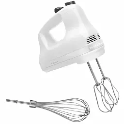 Міксер KitchenAid Classic 5KHM5110EWH ручний 5 швидкостей білий