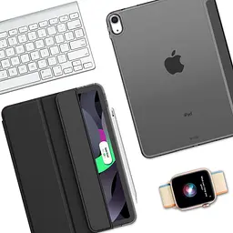 Чохол BeCover Tri Fold Hard для Apple iPad Air 11 M2 2024 Чорний (711412) - мініатюра 6