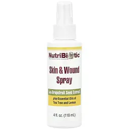 Спрей для загоєння ран на шкірі NutriBiotic Skin & Wound Spray 118 мл
