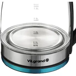 Електрочайник ViLgrand VL1188GK black - мініатюра 3