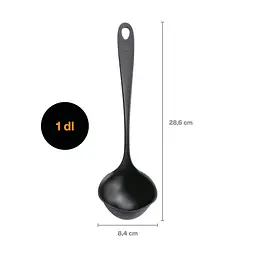 Ополоник кухонний Fiskars Essential (1079059) NEW 2025 - мініатюра 2