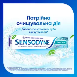 Зубна паста Sensodyne Глибоке очищення 75 мл - мініатюра 2