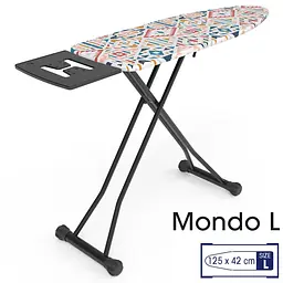 Дошка для прасування Casa Si Mondo L 125x42 Grey/Kaleidoscope (CS93570L342) - мініатюра 1